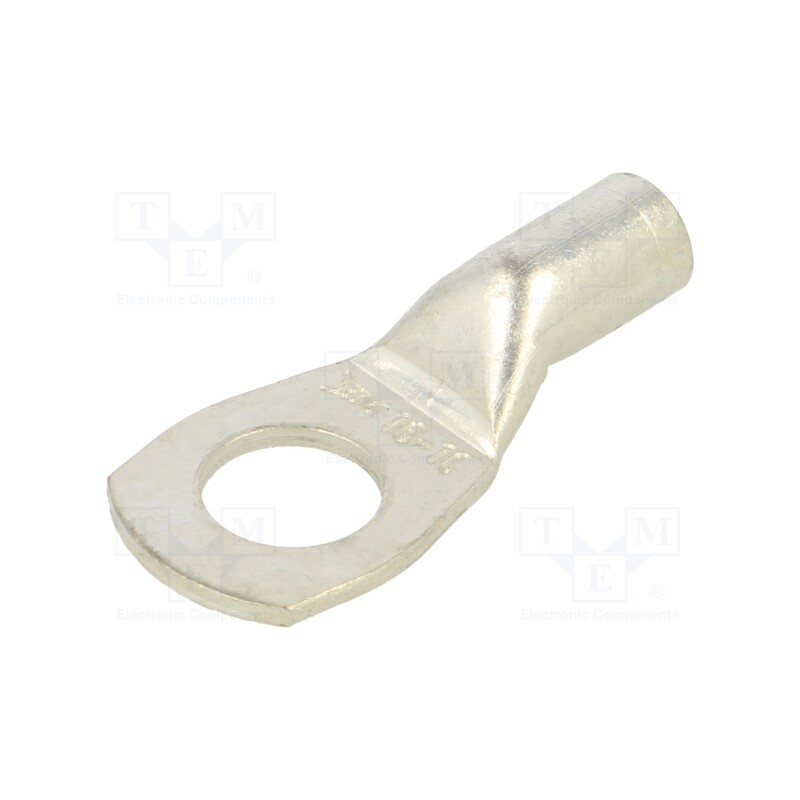 20 pcs : BM015431 - Tip: ring tube, M10, 16mm2, crimped, for cable, tinned, copper, 6AWG