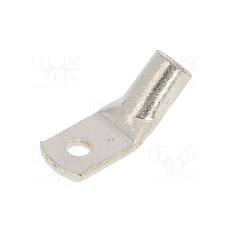 10 pcs : BM0162545 - Tip: ring tube, M5, 25mm2, crimped, for cable, angled 45°, tinned