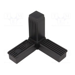 10 pcs : 430076 - Mounting coupler, for profiles, Mat: polyamide, -30÷100°C, I: 77mm