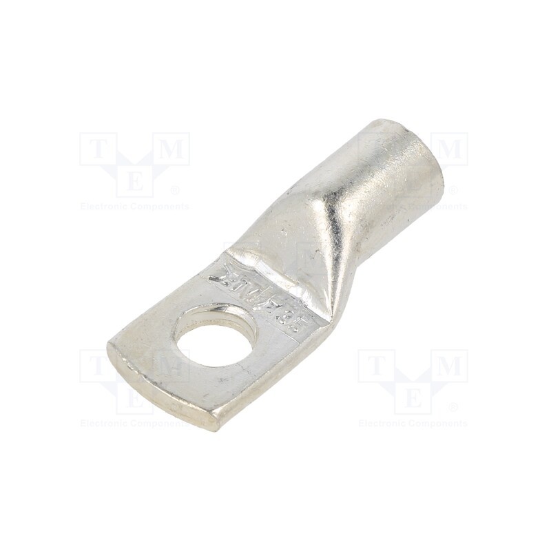 10 pcs : BM017371 - Tip: ring tube, M8, 35mm2, crimped, for cable, tinned, copper, 2AWG