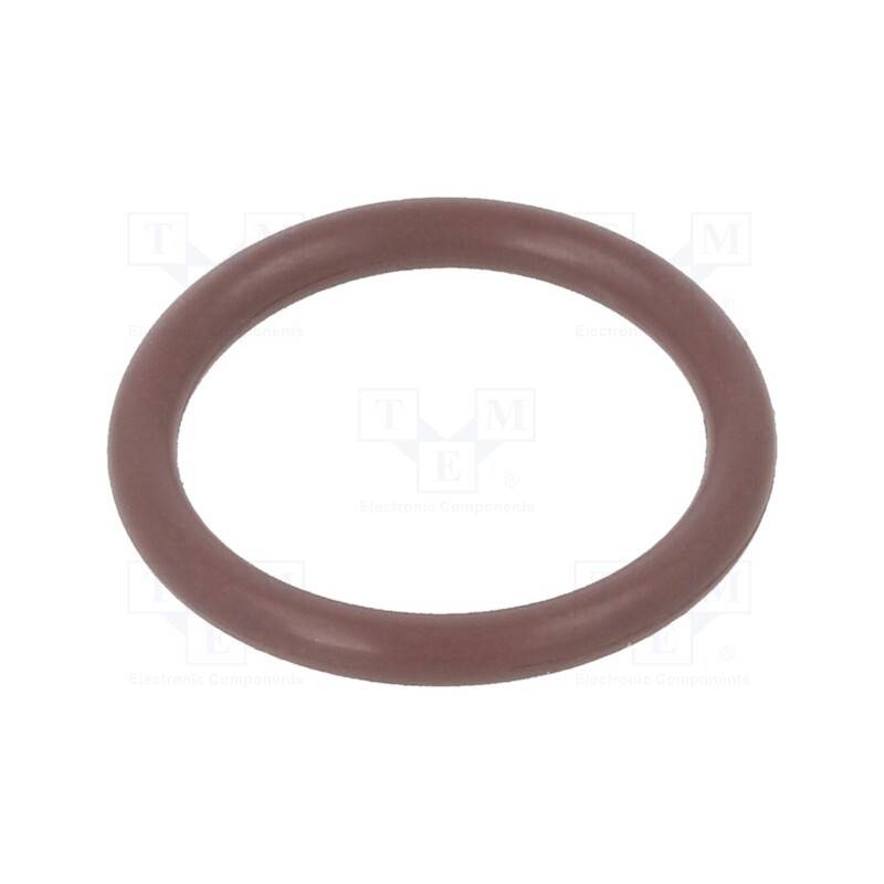 50 pcs : 01-0018.00X2.5 ORING 80FPM BROWN - O-ring gasket, FPM, Thk: 2.5mm, Øint: 18mm, brown, -20÷200°C