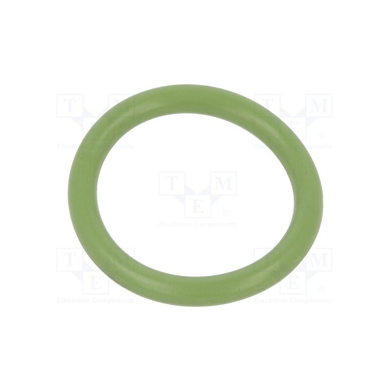 50 pcs : 01-0021.00X3 ORING 75FPM GREEN - O-ring gasket, FPM, Thk: 3mm, Øint: 21mm, green, -20÷200°C