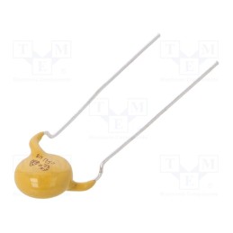 50 pcs : VY1222M37Y5VQ63V0 - Capacitor: ceramic, suppression capacitor,X1,Y1, 2.2nF, Y5V, ±20%