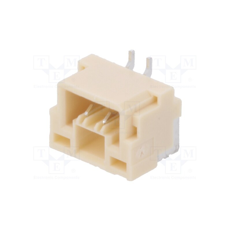10 pcs : BM02B-GHS-TBT (LF)(SN)(N) - Socket, wire-board, male, GH, 1.25mm, PIN: 2, SMT, 50V, 1A, vertical
