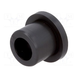 10 pcs : MFM-0509-05 - Bearing: sleeve bearing, with flange, Øout: 9mm, Øint: 5mm, L: 5mm