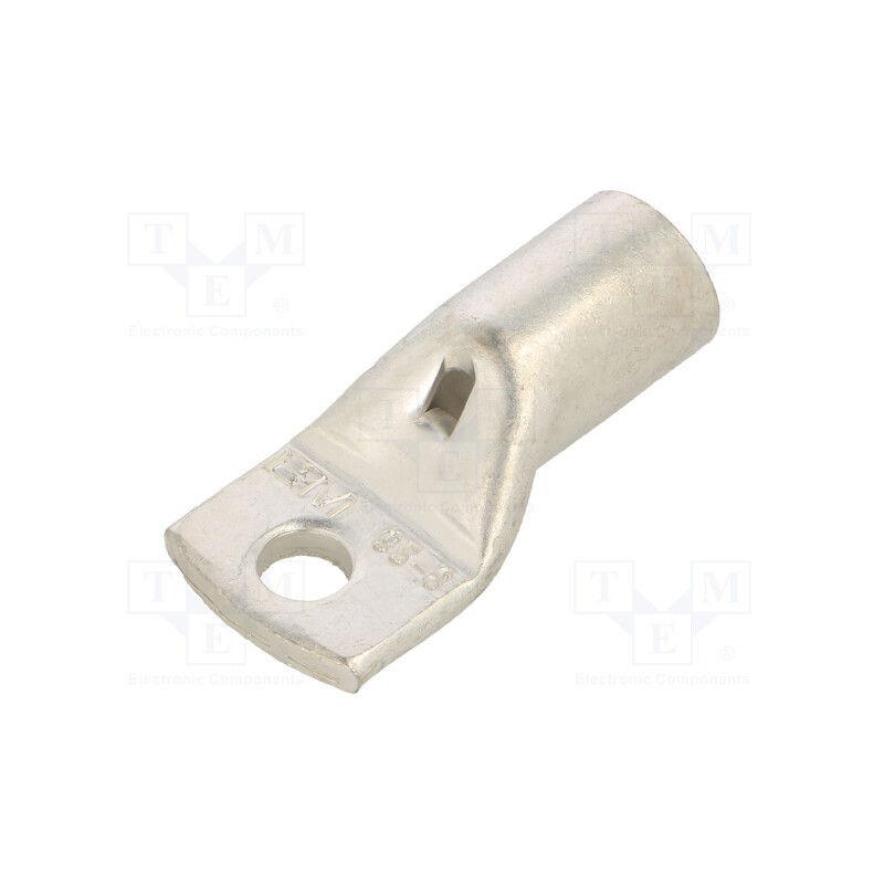 10 pcs : BM03137 - Tip: ring tube, M8, 95mm2, crimped, for cable, straight, tinned