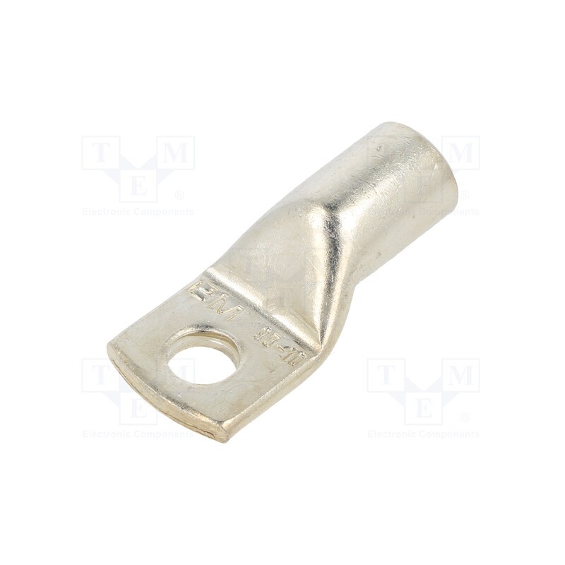 10 pcs : BM031431 - Tip: ring tube, M10, 95mm2, crimped, for cable, tinned, copper