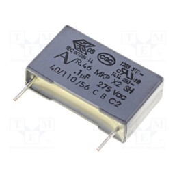 20 pcs : R46KI310000M1K - Capacitor: polypropylene, 100nF, 18x5x11mm, THT, ±10%, 15mm, 560VDC