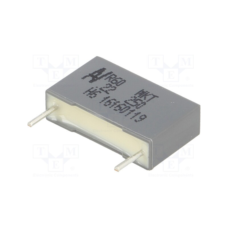 20 pcs : R60II3220AA30K - Capacitor: polyester, 220nF, 160VAC, 250VDC, 15mm, ±10%, 18x5x11mm