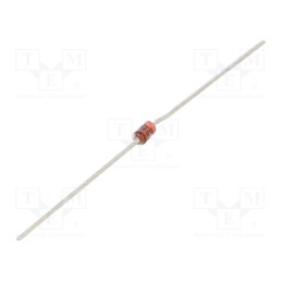 50 pcs : 1N4744ATR - Diode: Zener, 1W, 15V, DO41, single diode, 5uA
