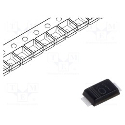 10 pcs : RBR5LAM60ATFTR - Diode: Schottky rectifying, SMD, 60V, 5A, SOD128,