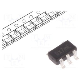 10 pcs : LMV321WG-7 - IC: operational amplifier, 1MHz, 2.7÷5.5V, Ch: 1, SOT25,