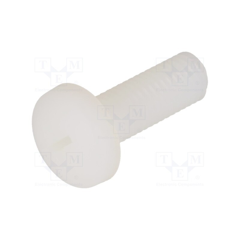 50 pcs : 8G206V50405 - Screw, M10x30, Head: cheese head, Phillips, polyamide, ISO 7045