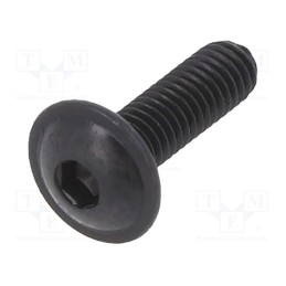 500 pcs : 2041987 - Screw, with flange, M3x10, 0.5, Head: button, hex key, HEX 2mm