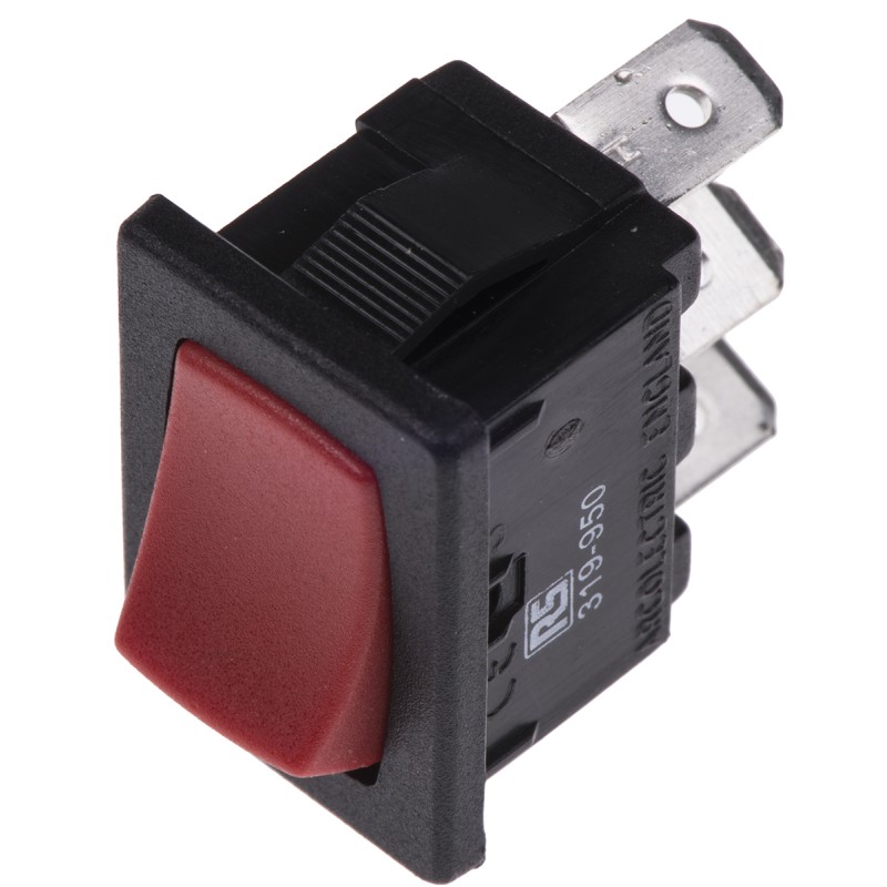 1 pcs - Arcolectric (Bulgin) Ltd SPDT, On-On Rocker Switch Panel Mount