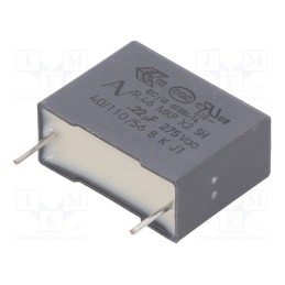 20 pcs : R46KI322000M2M - Capacitor: polypropylene, 220nF, 18x7.5x13.5mm, THT, ±20%, 15mm