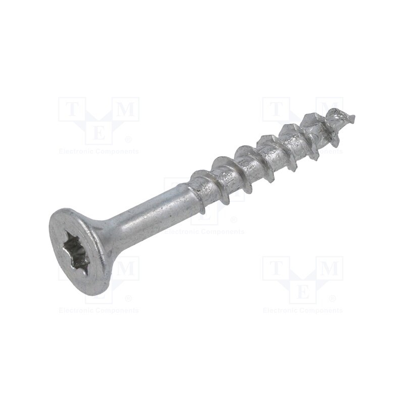 500 pcs : 3337063 - Screw, for wood, 4x30, Head: countersunk, Torx®, TX20, WIROX®, SPAX®