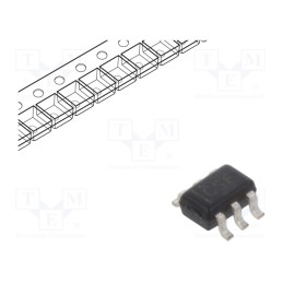10 pcs : SN74LVC1G97DCKR - IC: digital, configurable,multiple-function, IN: 3, SMD, SC70-6