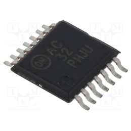10 pcs : 74AC32MTC - IC: digital, OR, Ch: 4, IN: 2, SMD, TSSOP14, 2÷6VDC, -40÷85°C,