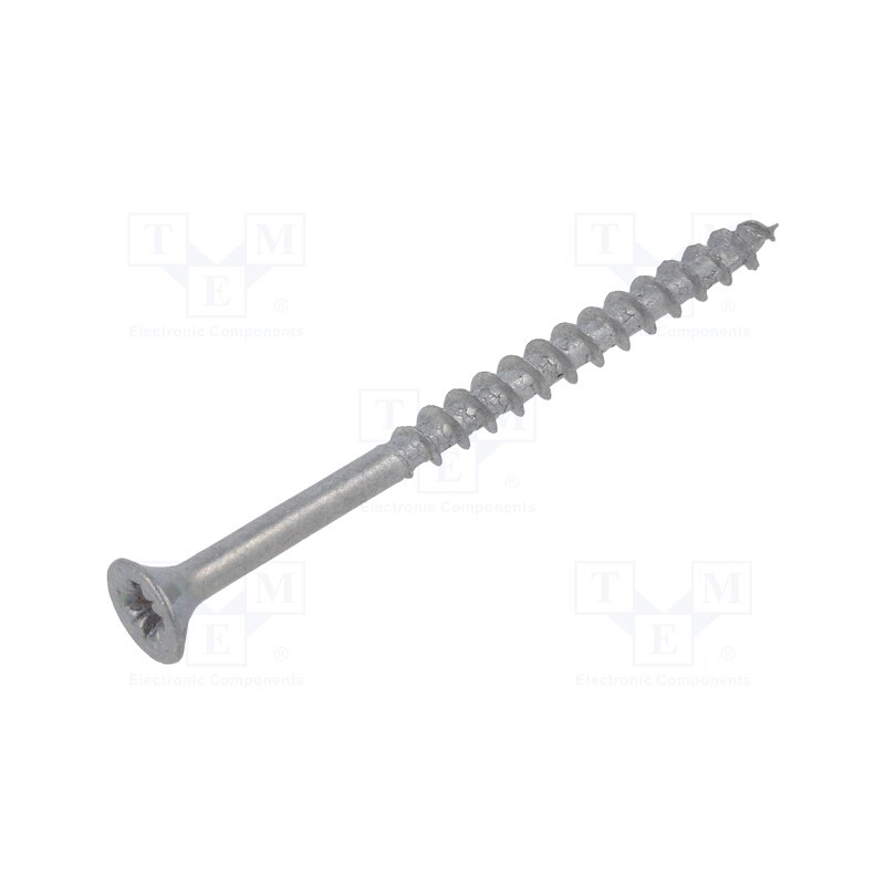 500 pcs : 5504833 - Screw, for wood, 3.5x50, Head: countersunk, Pozidriv, PZ2, zinc