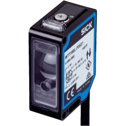 1 pcs - Sick Background Suppression Photoelectric Sensor, Rectangular Sensor, 20 - 350 mm Detection Range