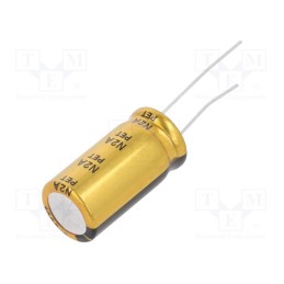 10 pcs : WT1V108M12025PL - Capacitor: electrolytic, THT, 1000uF, 35VDC, Ø12.5x25mm, ±20%