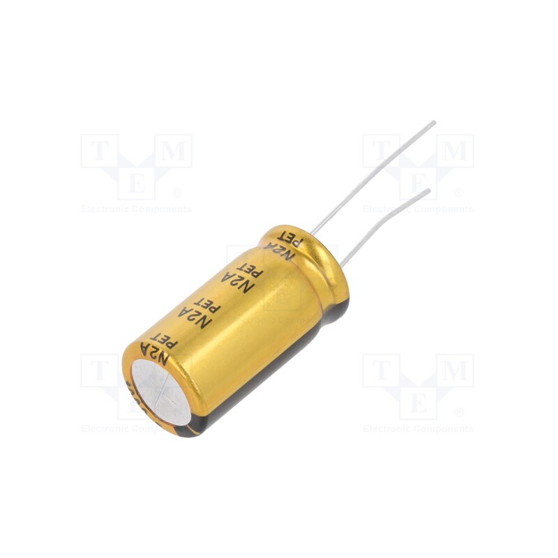 10 pcs : WT1V108M12025PL - Capacitor: electrolytic, THT, 1000uF, 35VDC, Ø12.5x25mm, ±20%