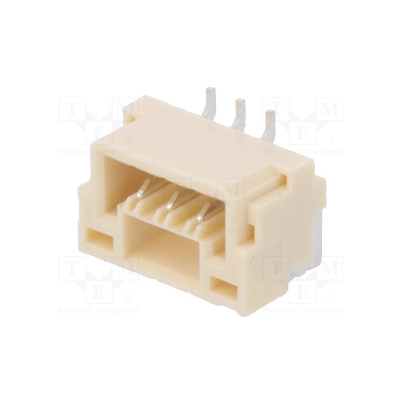 10 pcs : BM03B-GHS-TBT (LF)(SN)(N) - Socket, wire-board, male, GH, 1.25mm, PIN: 3, SMT, 50V, 1A, vertical