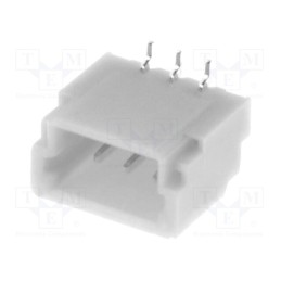 10 pcs : BM03B-SRSS-TB (LF)(SN) - Socket, wire-board, male, SH,SR, 1mm, PIN: 3, SMT, 50V, 1A, -25÷85°C
