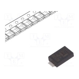 10 pcs : TPSMA6L5.0A - Diode: TVS, 600W, 6.7V, 65.3A, unidirectional, ±5%, DO221AC