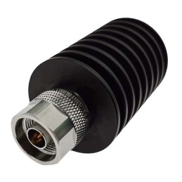 1 pcs - RF Attenuator Straight Coaxial Connector N 3dB, Operating Frequency 6GHz