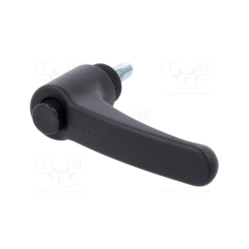 10 pcs : ERX.63 P-M6X16-C1 - Lever, adjustable, Thread len: 16mm, Lever length: 63mm, -30÷130°C