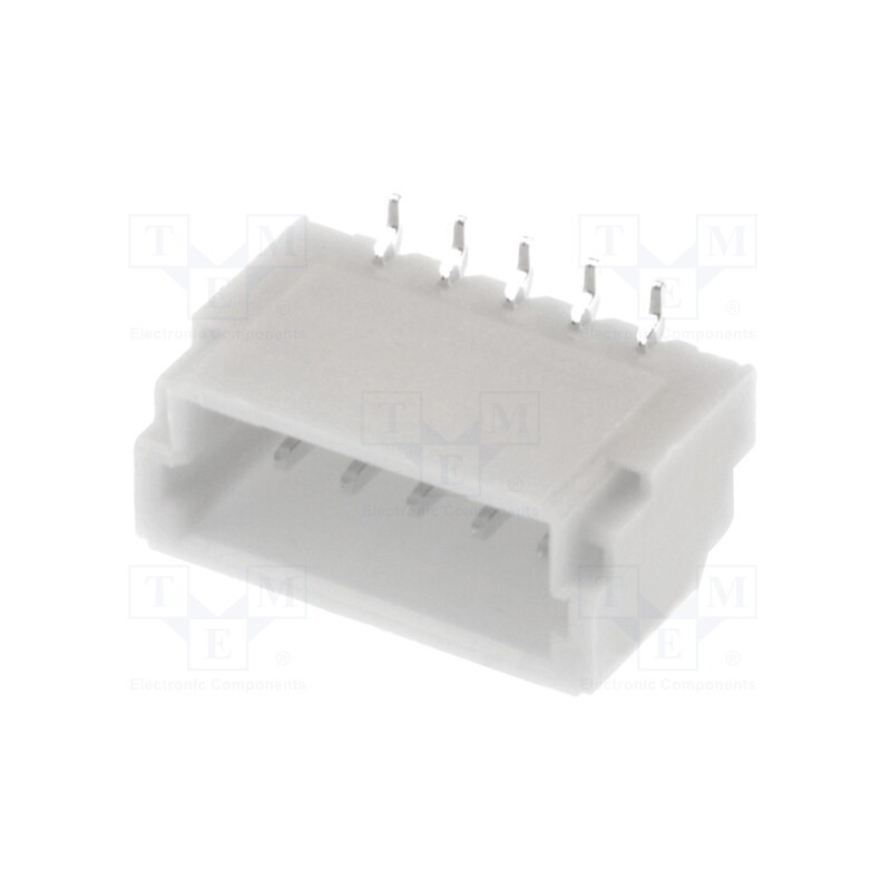 10 pcs : BM05B-SRSS-TB (LF)(SN) - Socket, wire-board, male, SH,SR, 1mm, PIN: 5, SMT, 50V, 1A, -25÷85°C
