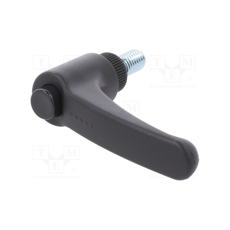 10 pcs : ERX.63 P-M8X16-C1 - Lever, adjustable, Thread len: 16mm, Lever length: 63mm, -30÷130°C