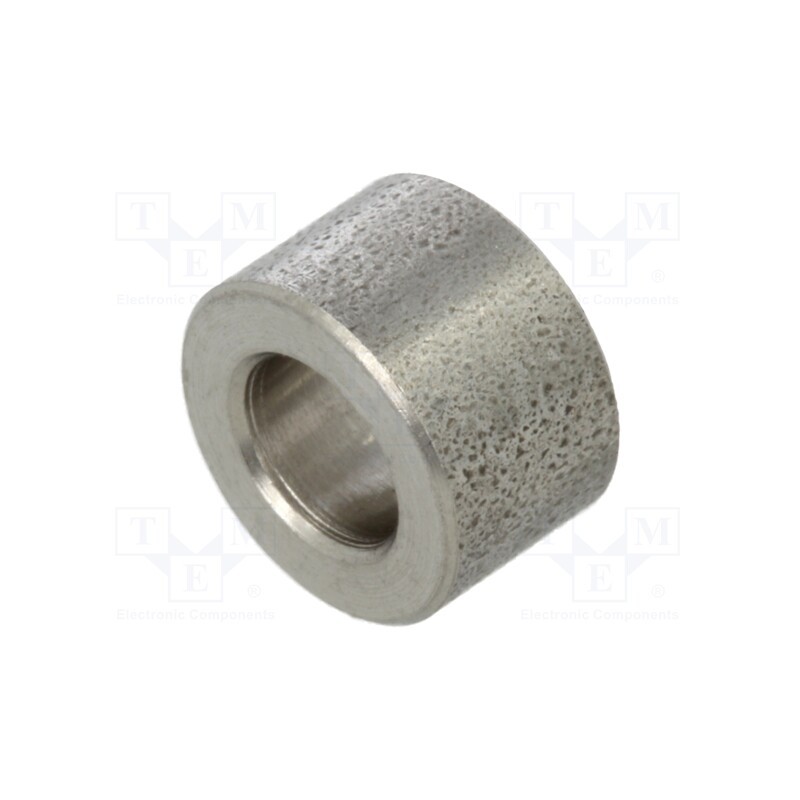 20 pcs : 348/4,3X05 - Spacer sleeve, 5mm, cylindrical, stainless steel, Out.diam: 8mm