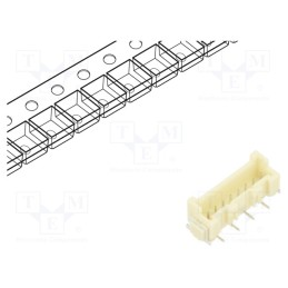 20 pcs : BM08B-XASS-TF - Socket, wire-board, male, XA, 2.5mm, PIN: 8, SMT, 250V, 3A, -25÷85°C