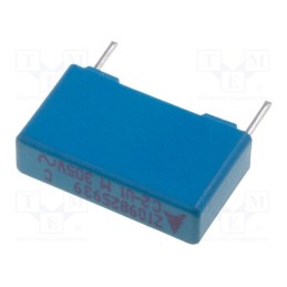 20 pcs : B32922C3104M - Capacitor: polypropylene, 100nF, 5x10.5x18mm, THT, ±20%, 15mm