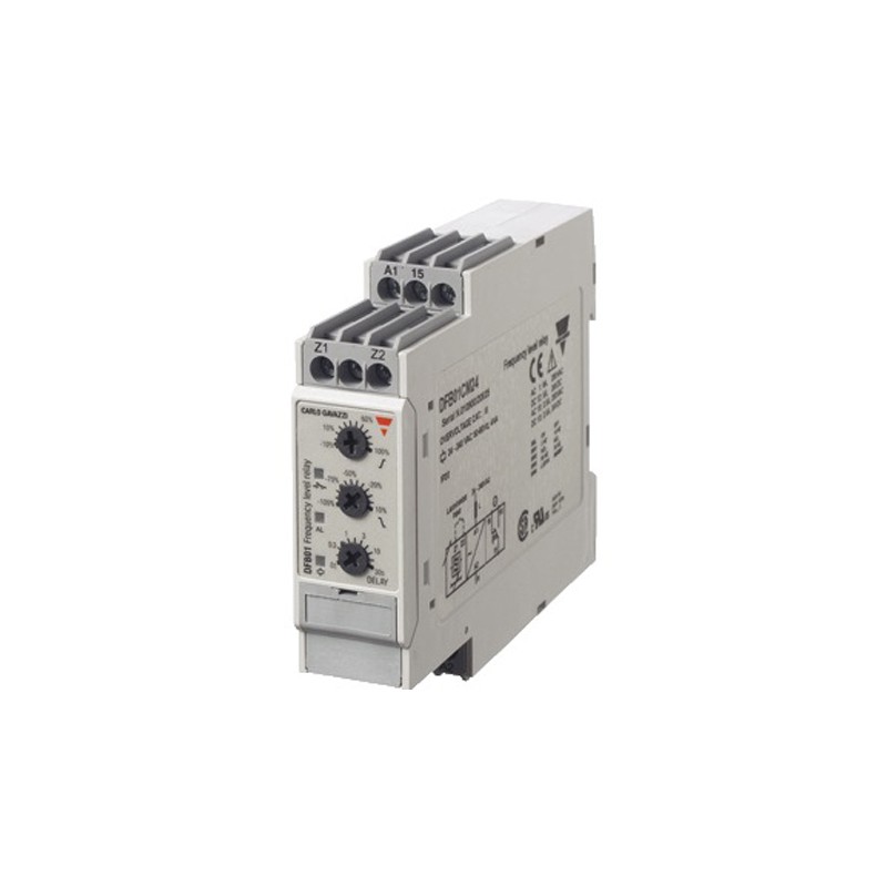 1 pcs - Carlo Gavazzi Frequency Monitoring Relay, DIN Rail