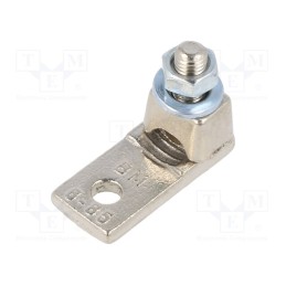 10 pcs : BM5162 - Tip: ring, M6, 35mm2, crimped, for cable, non-insulated, brass