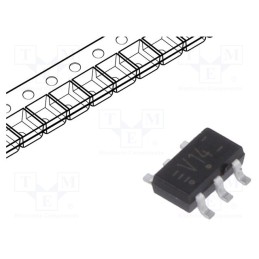 10 pcs : 74LVC2G14GV,125 - IC: digital, NOT, Ch: 2, CMOS,TTL, SMD, TSOP6, Mini Logic, -40÷125°C
