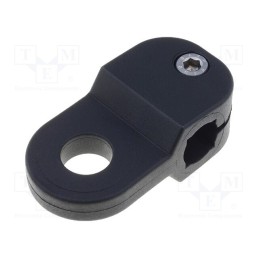 10 pcs : 440132 - Holder, D: 12mm, S: 10mm, polyamide, Mount.hole diam: 12.5mm