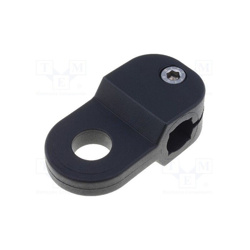 10 pcs : 440132 - Holder, D: 12mm, S: 10mm, polyamide, Mount.hole diam: 12.5mm