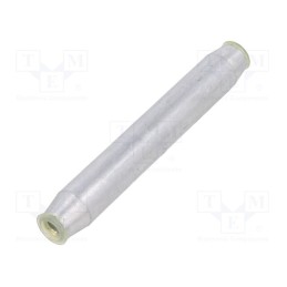 10 pcs : BM70402 - Tip: butt splice, non-insulated, aluminum, 35mm2, crimped, 2AWG