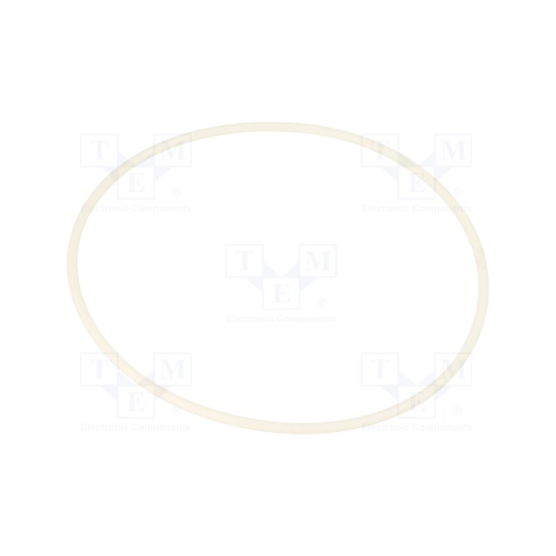 50 pcs : 01 0075.00X 2 ORING 70SI WHITE - O-ring gasket, silicone, Thk: 2mm, Øint: 75mm, white, -60÷160°C