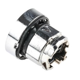 1 pcs - Schneider Electric Harmony XB4 Series Red Spring Return Push Button Head, 22mm Cutout, IP66, IP67, IP69K