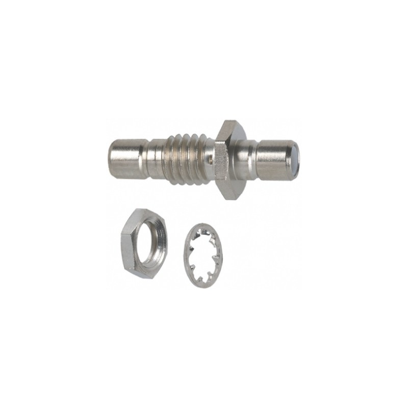 1 pcs - TE Connectivity Straight 50Ω RF Adapter SMB Socket to SMB Socket 4GHz