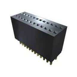 1 pcs - Samtec SMS Series Straight Through Hole Mount PCB Socket, 40-Contact, 2-Row, 1.27mm Pitch, Solder Termination