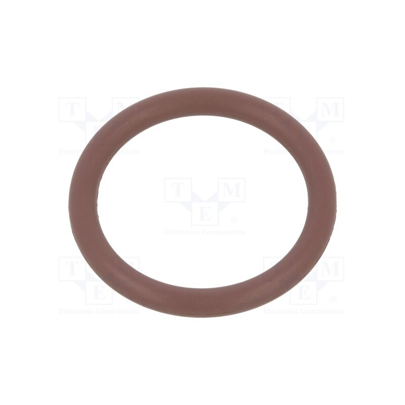 50 pcs : 01-0022.00X3 ORING 80FPM BROWN - O-ring gasket, FPM, Thk: 3mm, Øint: 22mm, brown, -20÷200°C
