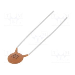500 pcs : CC-102/100 - Capacitor: ceramic, 1nF, 100V, Y5U, ±20%, THT, 5mm