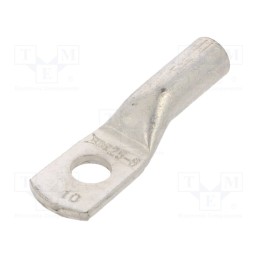 10 pcs : BM80637 - Tip: ring tube, M8, 25mm2, crimped, for cable, straight, tinned